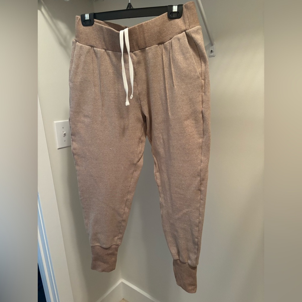 Varley Beige Jogger Pants